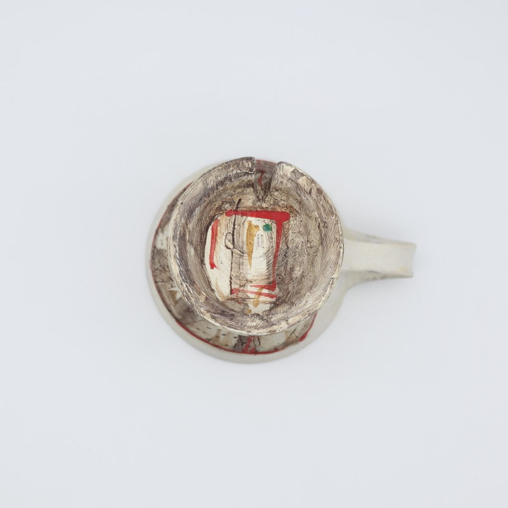 沼野秀章 刻ム音 マグカップ 画像6 - カップ・茶器 | 益子焼 陶庫