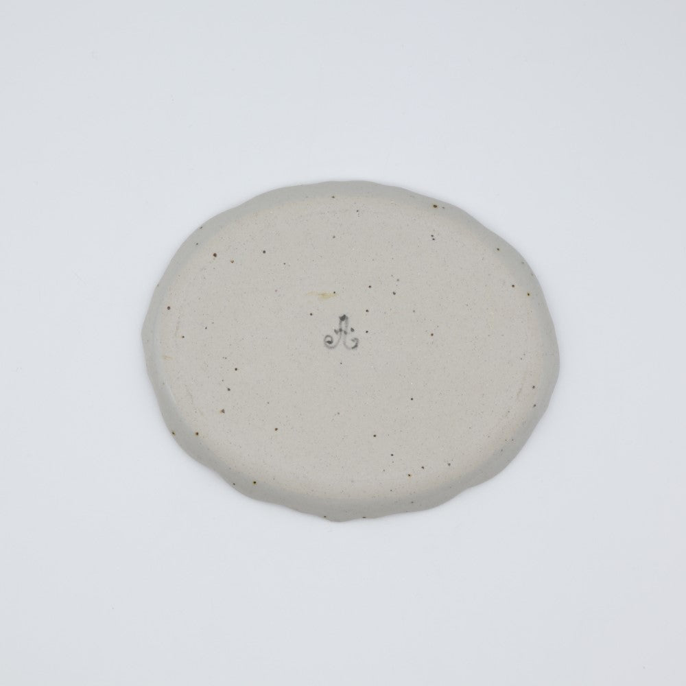 相上暁美 装飾中皿宝唐草 使用イメージ - 皿 | 益子焼 陶庫