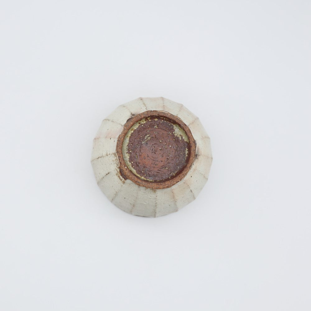 田山健司 粉引しのぎ湯呑 画像7 - カップ・茶器 | 益子焼 陶庫