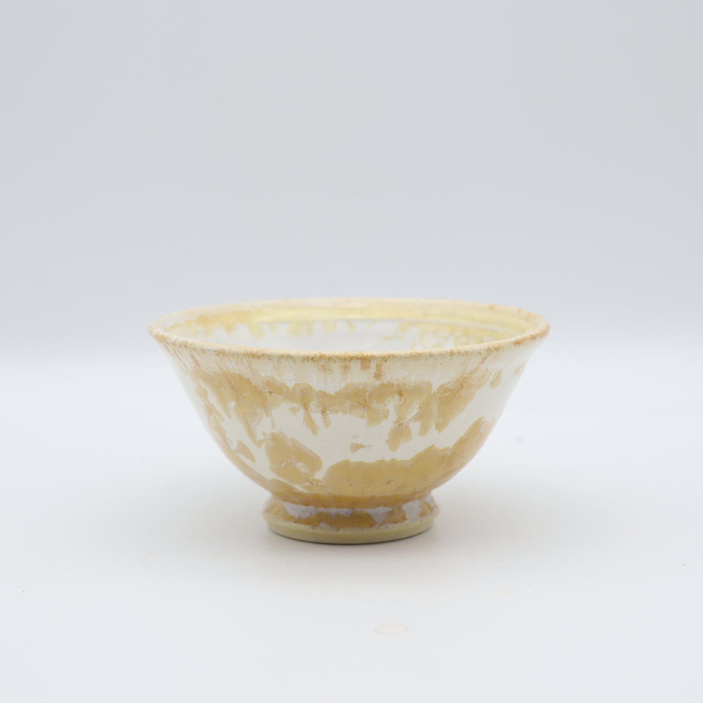 三田和実 結晶釉飯碗 小 琥珀 - 碗・飯碗 | 益子焼 陶庫