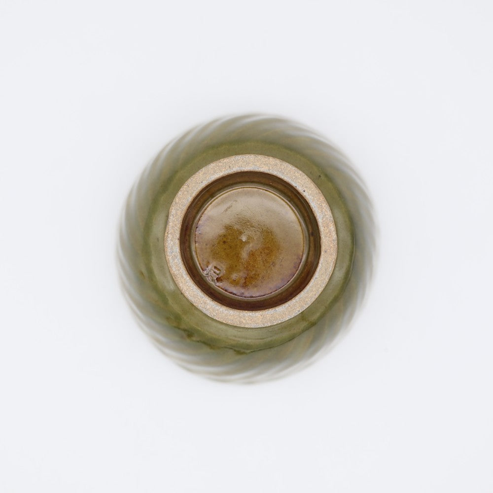 笠原良子 飴釉しのぎ碗 画像6 - 碗・飯碗 | 益子焼 陶庫
