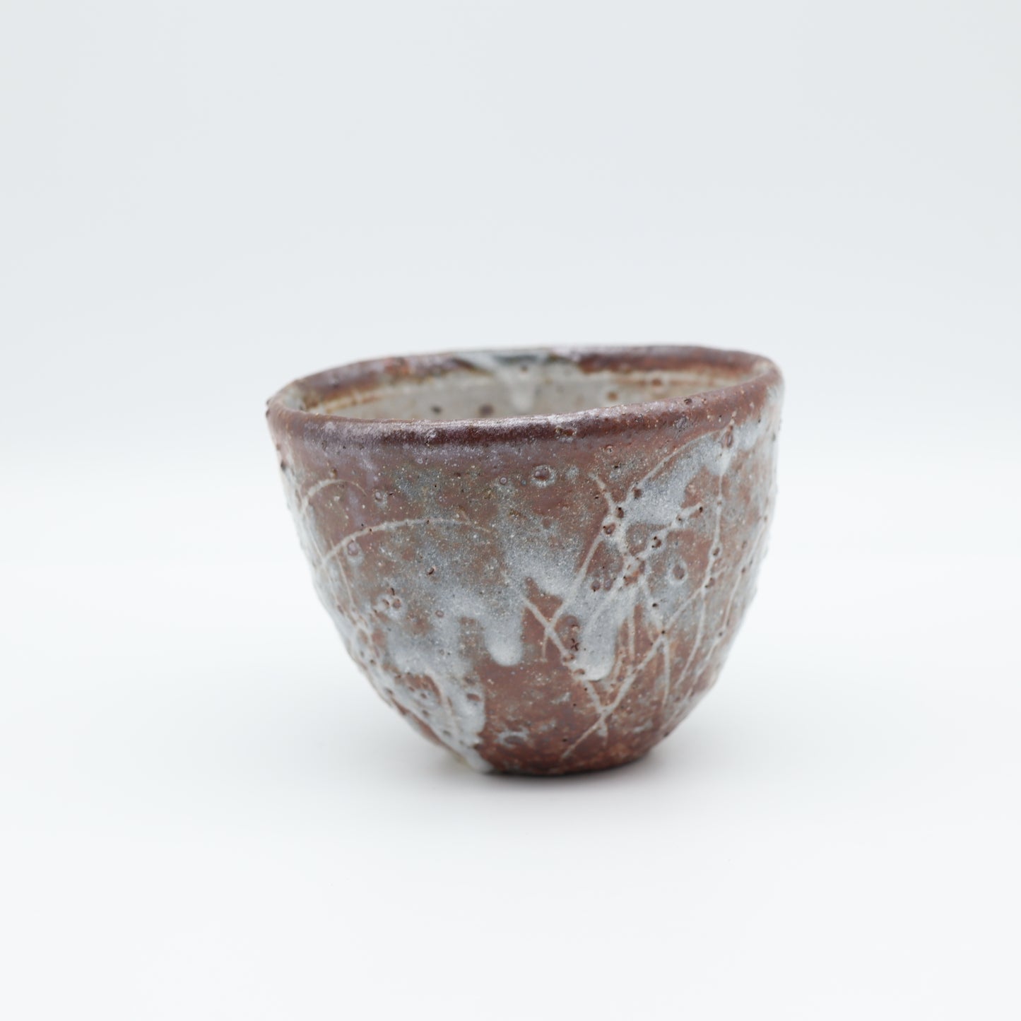 小野正穂 刻文丸くみ出し - カップ・湯呑・猪口 | 益子焼 陶庫