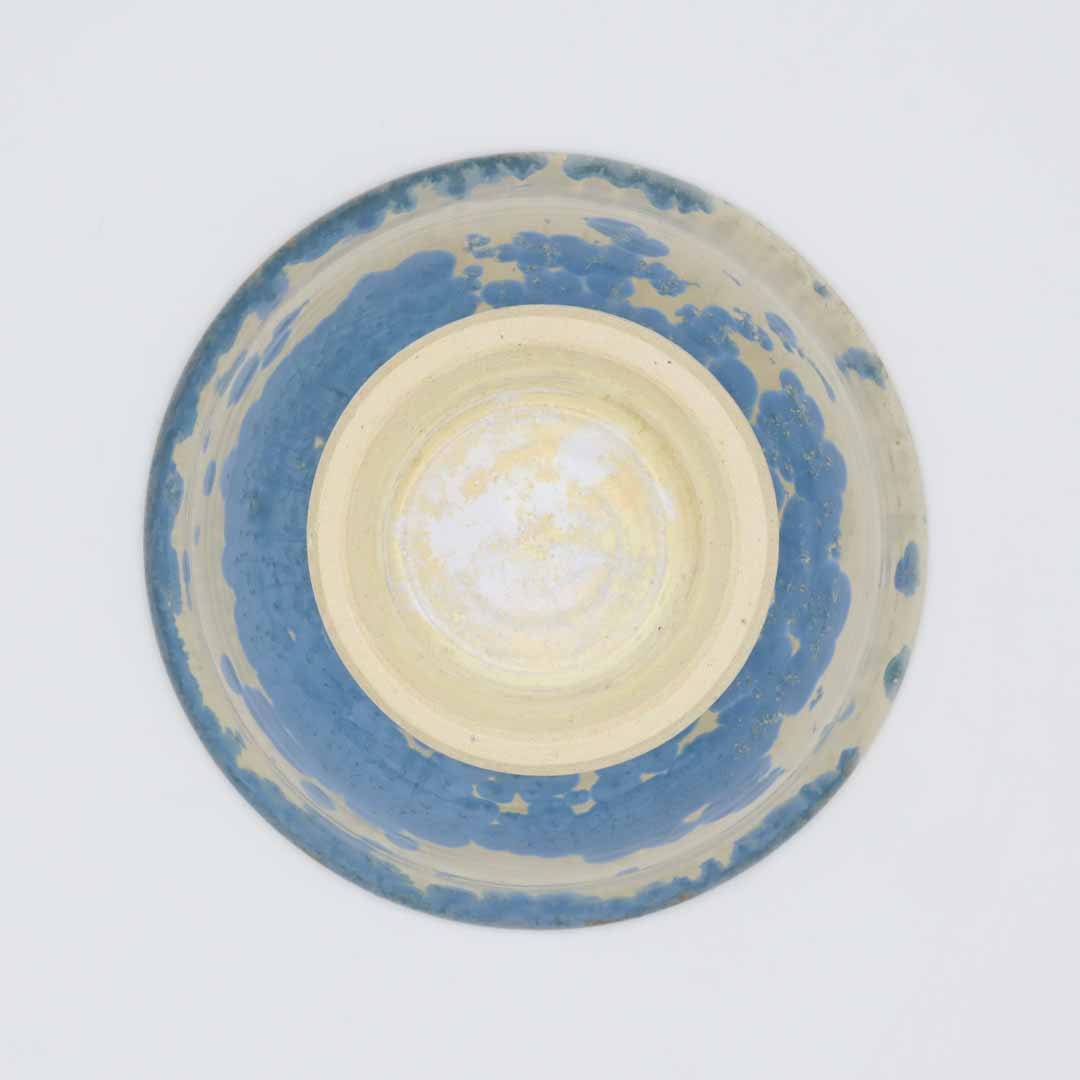 三田和実 ボウル 青 - 丼 | 益子焼 陶庫