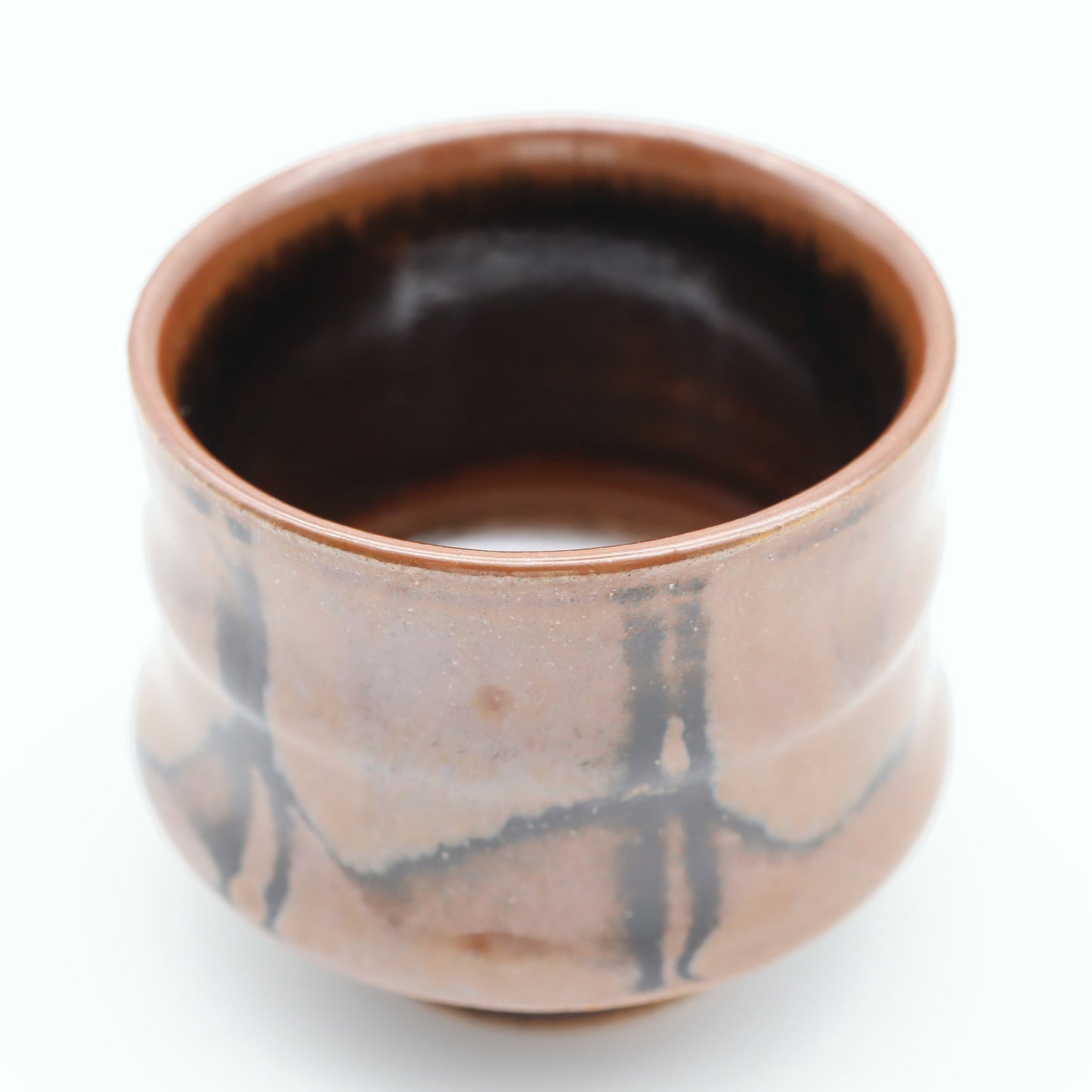 萩原芳典 ぐい呑_柿釉 - 酒器 | 益子焼 陶庫