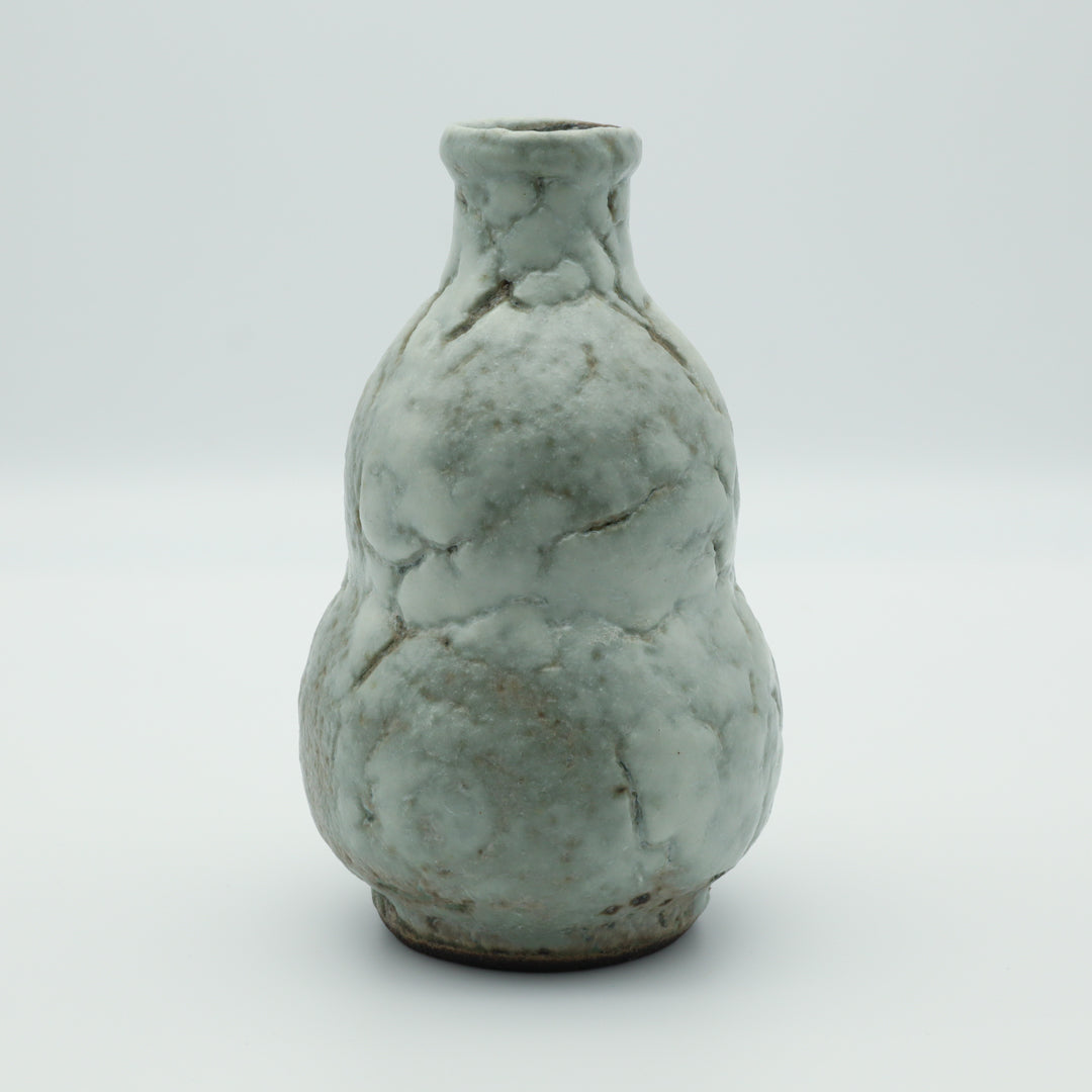 水野正善 白釉徳利 - 花器・壺 | 益子焼 陶庫