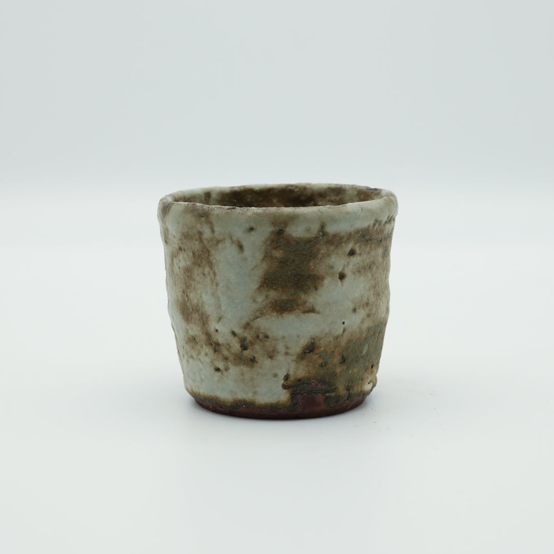 水野正善 白釉ぐい呑 - 酒器 | 益子焼 陶庫