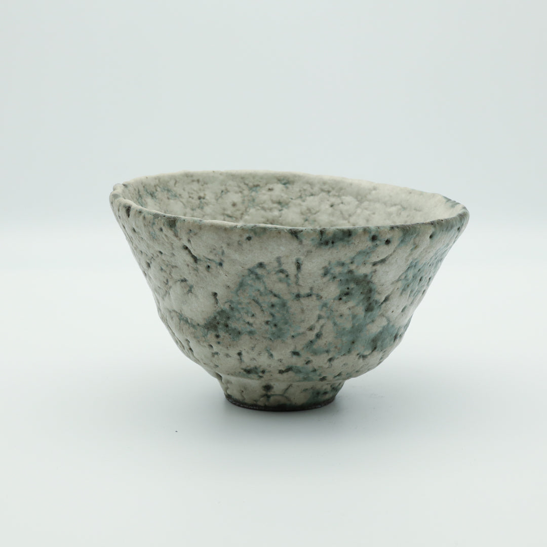 水野正善 白釉茶碗 - 抹茶碗 | 益子焼 陶庫