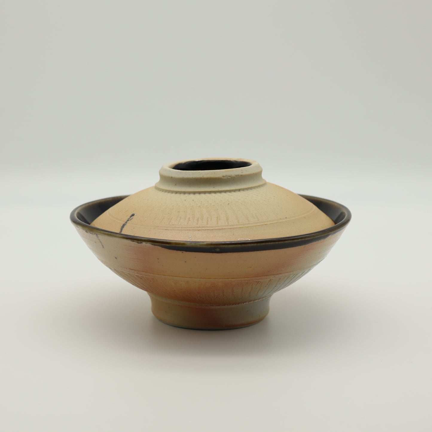 ユアン・クレイグ 蓋付浅鉢 - 鉢・向付 | 益子焼 陶庫