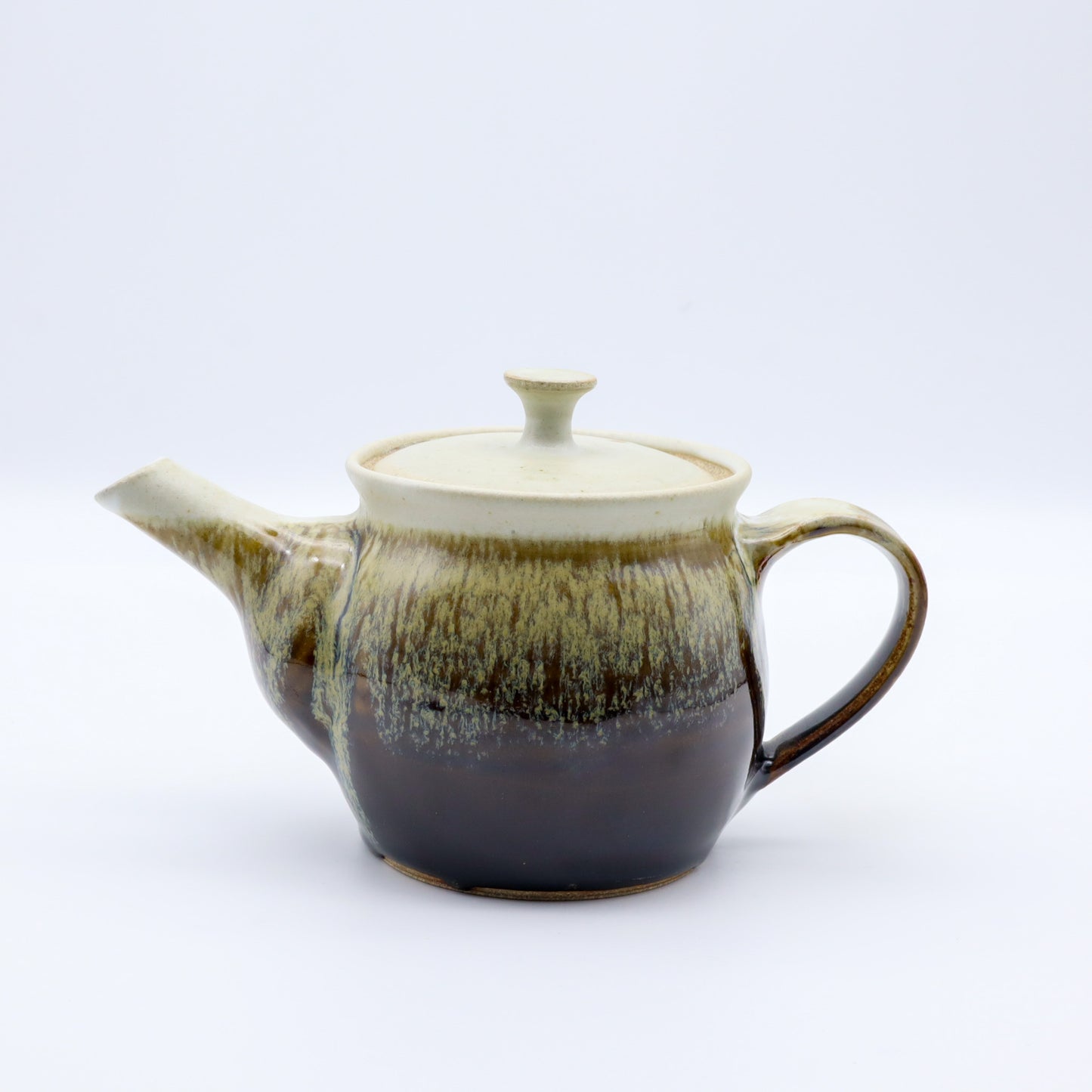 大塚雅淑 掛分ポット - 茶器・コーヒー・ティー | 益子焼 陶庫