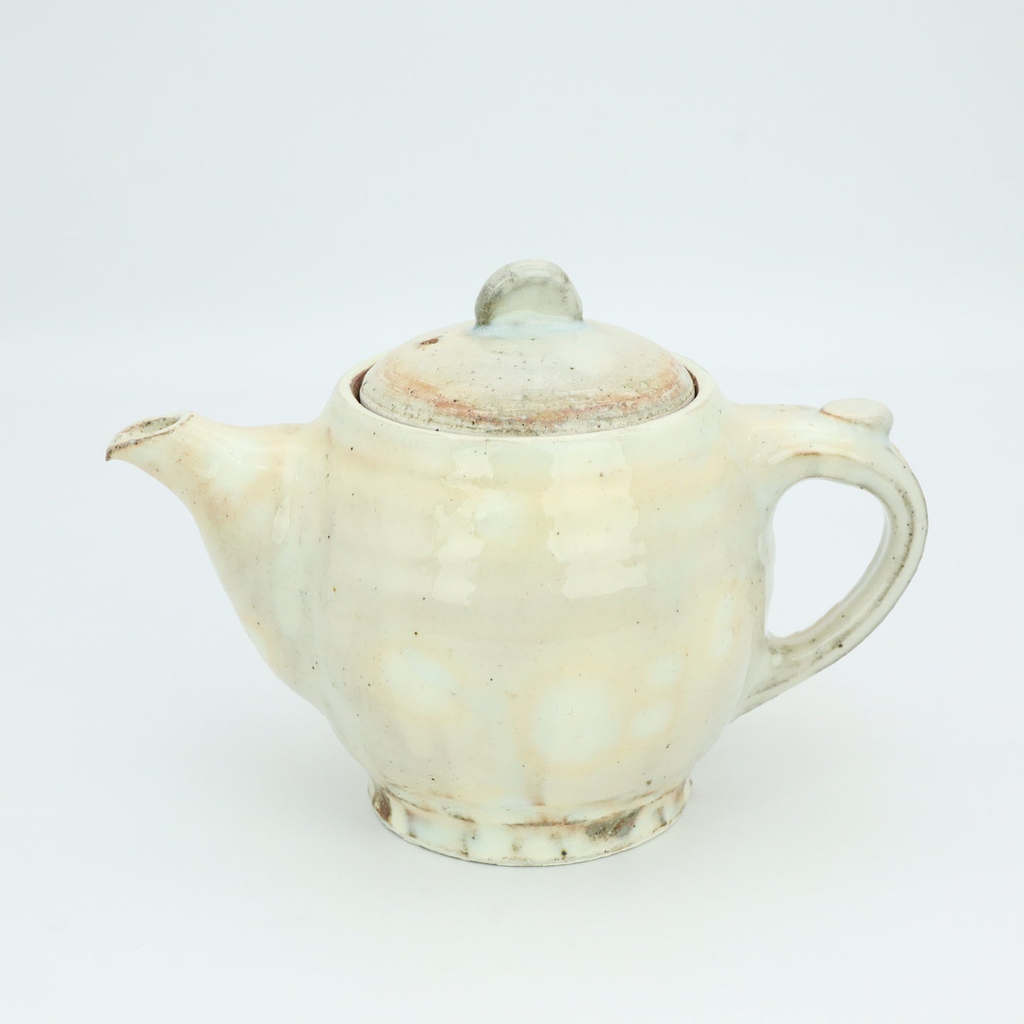 南雲英則 粉引ティーポット - 茶器・コーヒー・ティー | 益子焼 陶庫