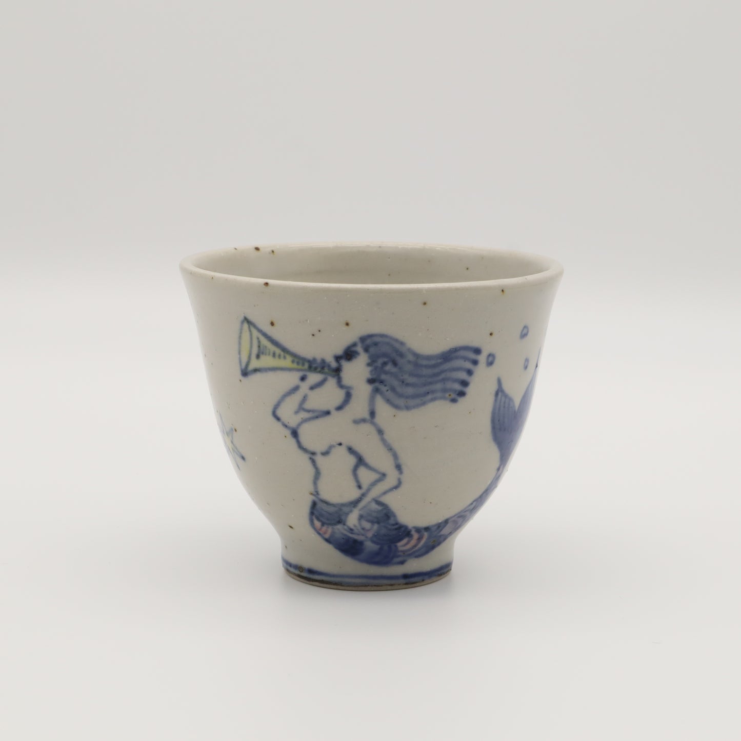相上暁美 色絵カップ 海の星の聖母 - カップ・湯呑・猪口 | 益子焼 陶庫