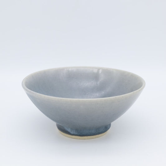[Negishi Pottery] Rice Bowl, Blue