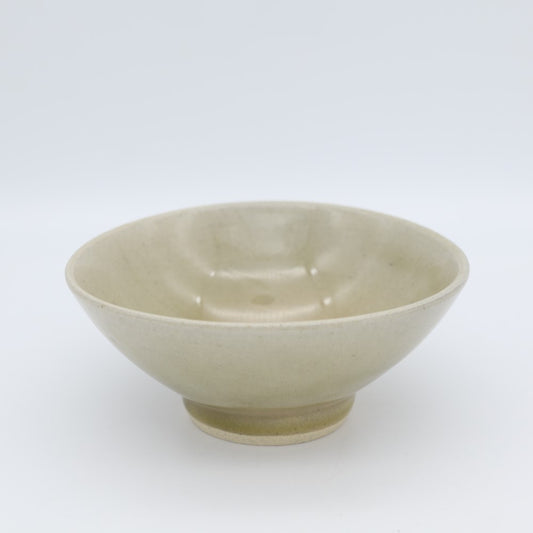 [Negishi Pottery] Rice Bowl, Natural
