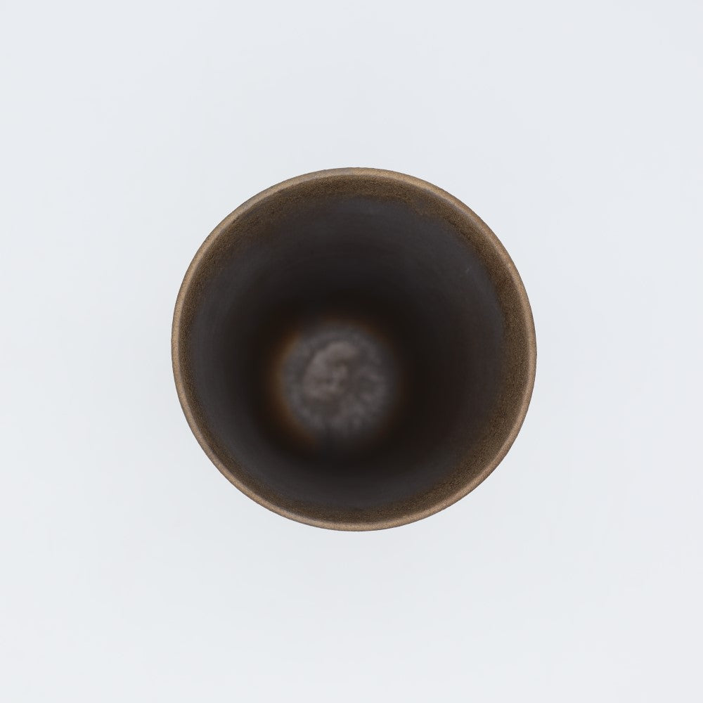 [Yoshinori Hagiwara] Black Matte Glaze Free Cup