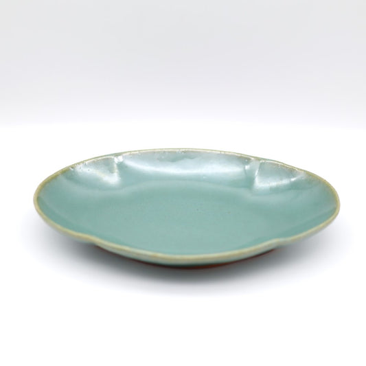 [Yaguchi Keiji] Mokko Plate, Celadon