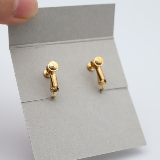 [Naoko Otsuka] Fragrant Round Earrings