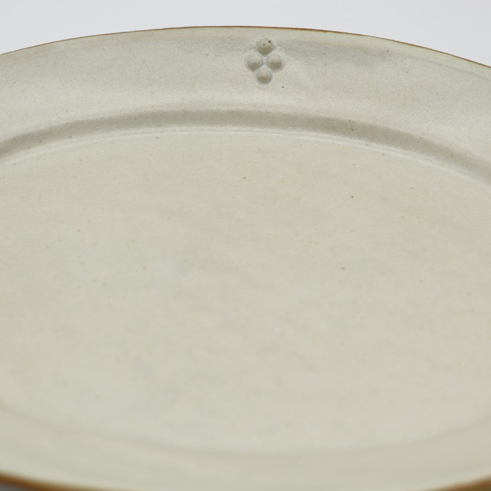 [Naoko Otsuka] Rusty Edge Oval Plate