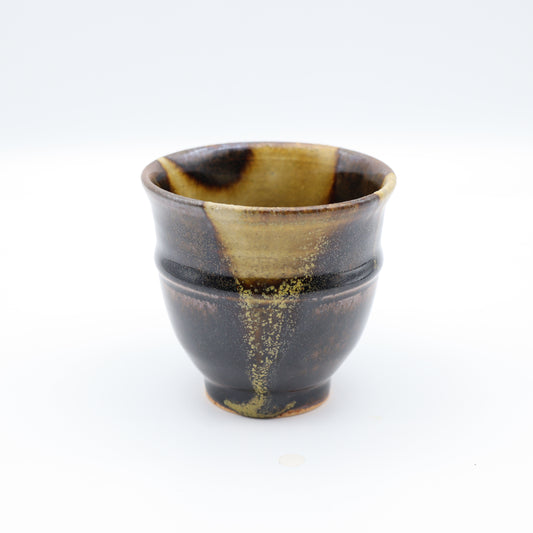 [Hagiwara Yoshinori] Black glaze teacup