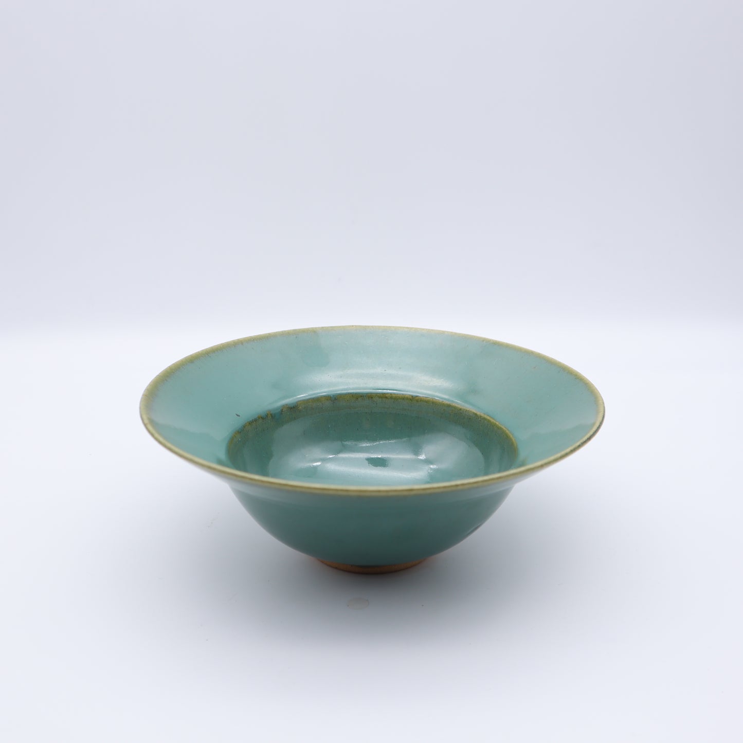 [Yaguchi Keiji] Hat Bowl Celadon
