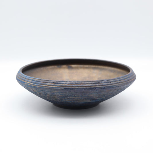 [Hodaka Ryuji] Thousand Stripes Bowl Blue
