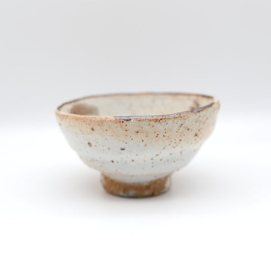 [Maho Ono] Feldspar glazed rice bowl