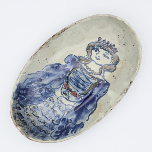 [Yuko Ono] Oval plate