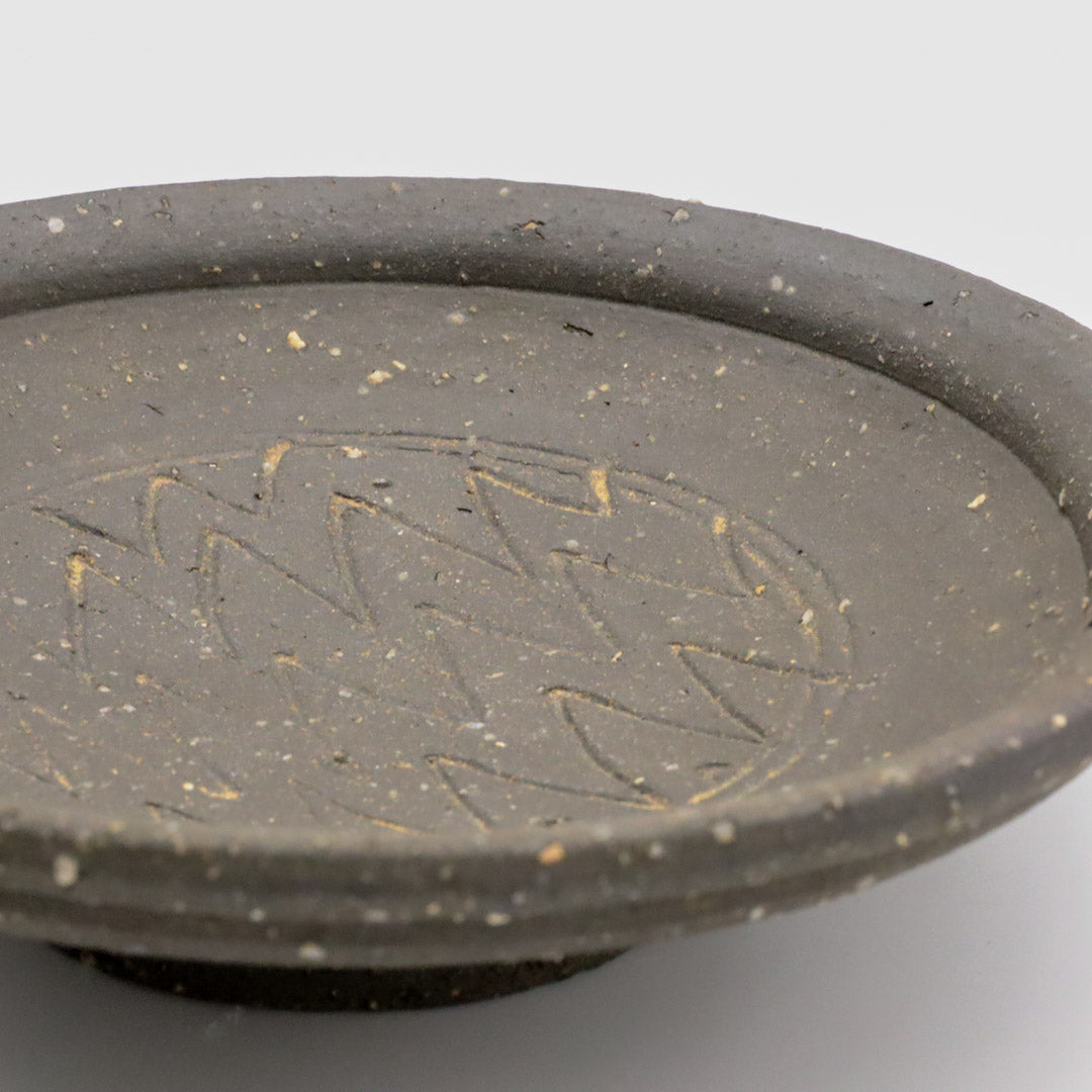 [Yoshifumi Ogino] Inlaid rim plate