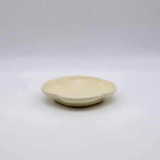 [Katsuji Yaguchi] Small quince plate white