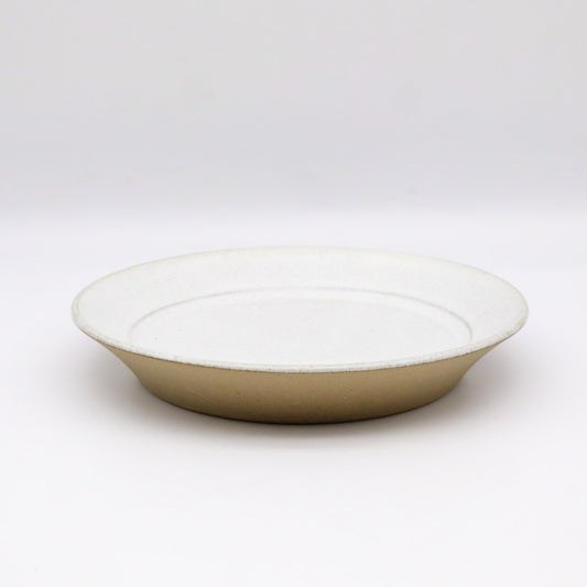 [Motosu Shuichi] 5-inch white plate