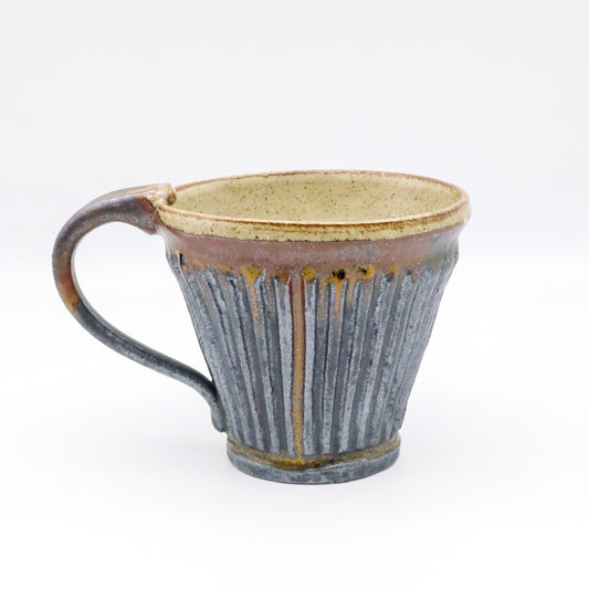 [Junichi Mashiko] Iron Black Shinogi Mug