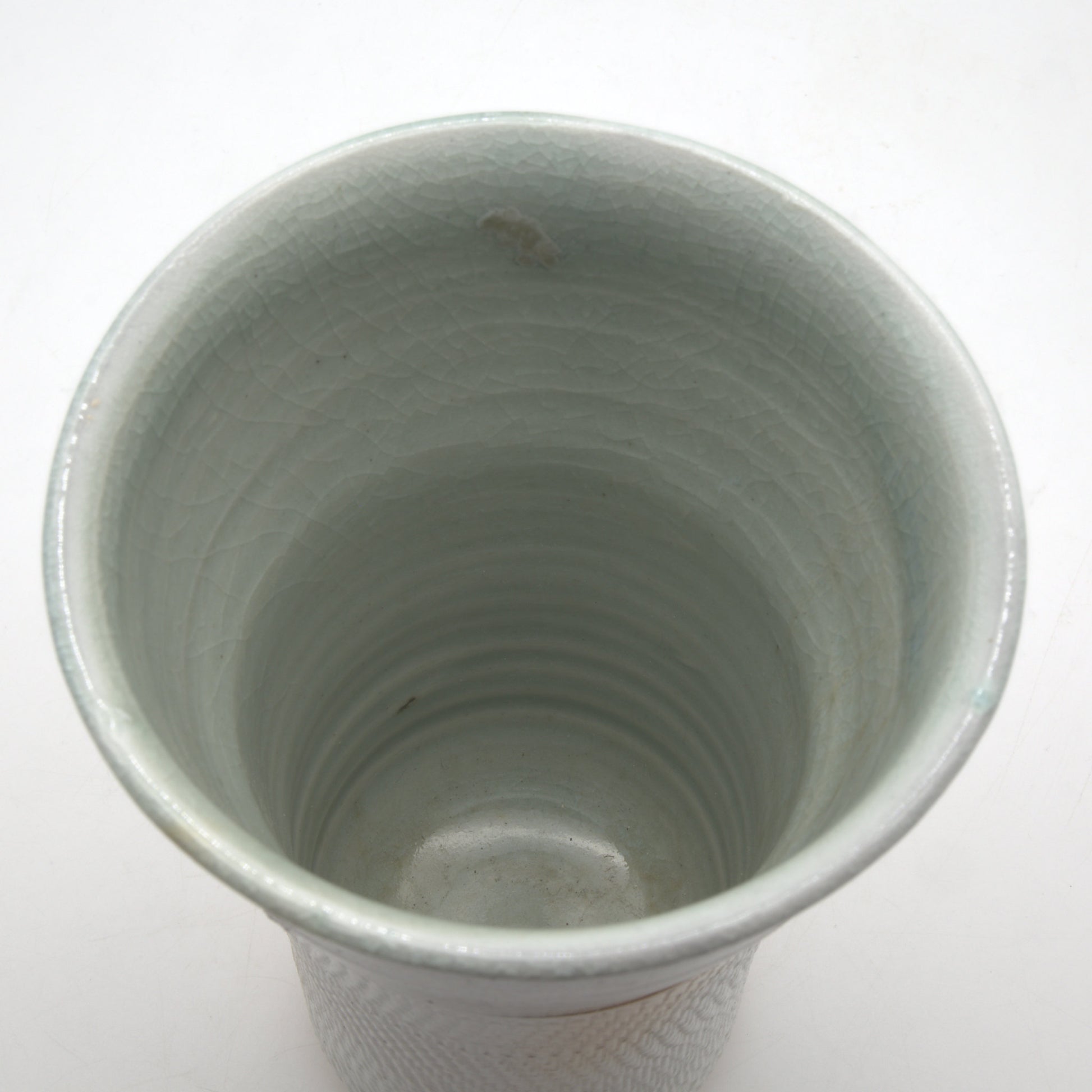 ユアン・クレイグ 藺草火襷ビール呑 大 - 酒器 | 益子焼 陶庫