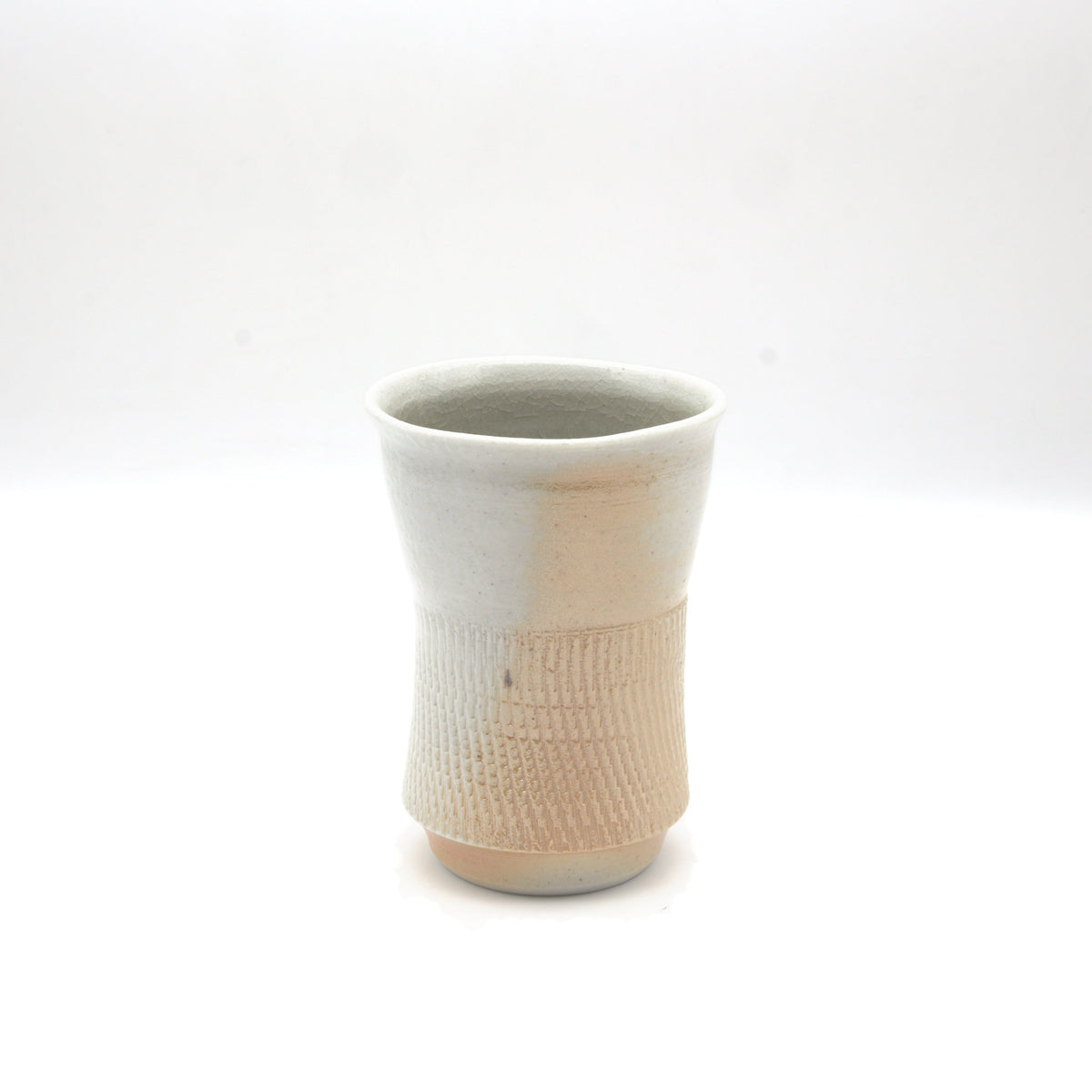 ユアン・クレイグ 藺草火襷ビール呑 小 - 酒器 | 益子焼 陶庫