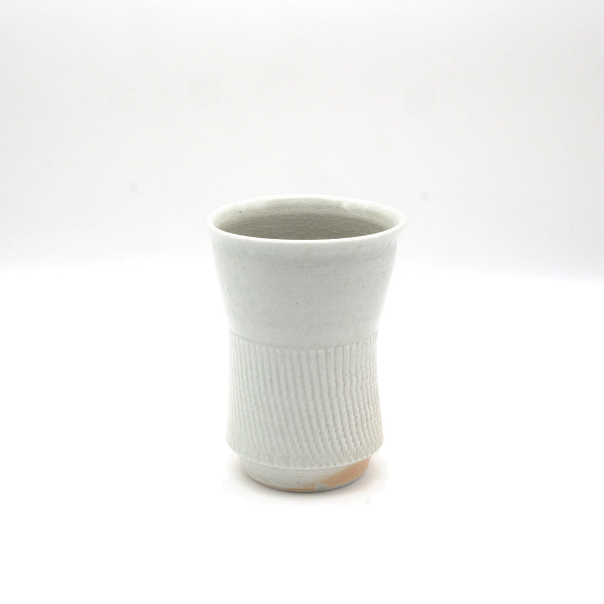 ユアン・クレイグ 藺草火襷ビール呑 小 - 酒器 | 益子焼 陶庫