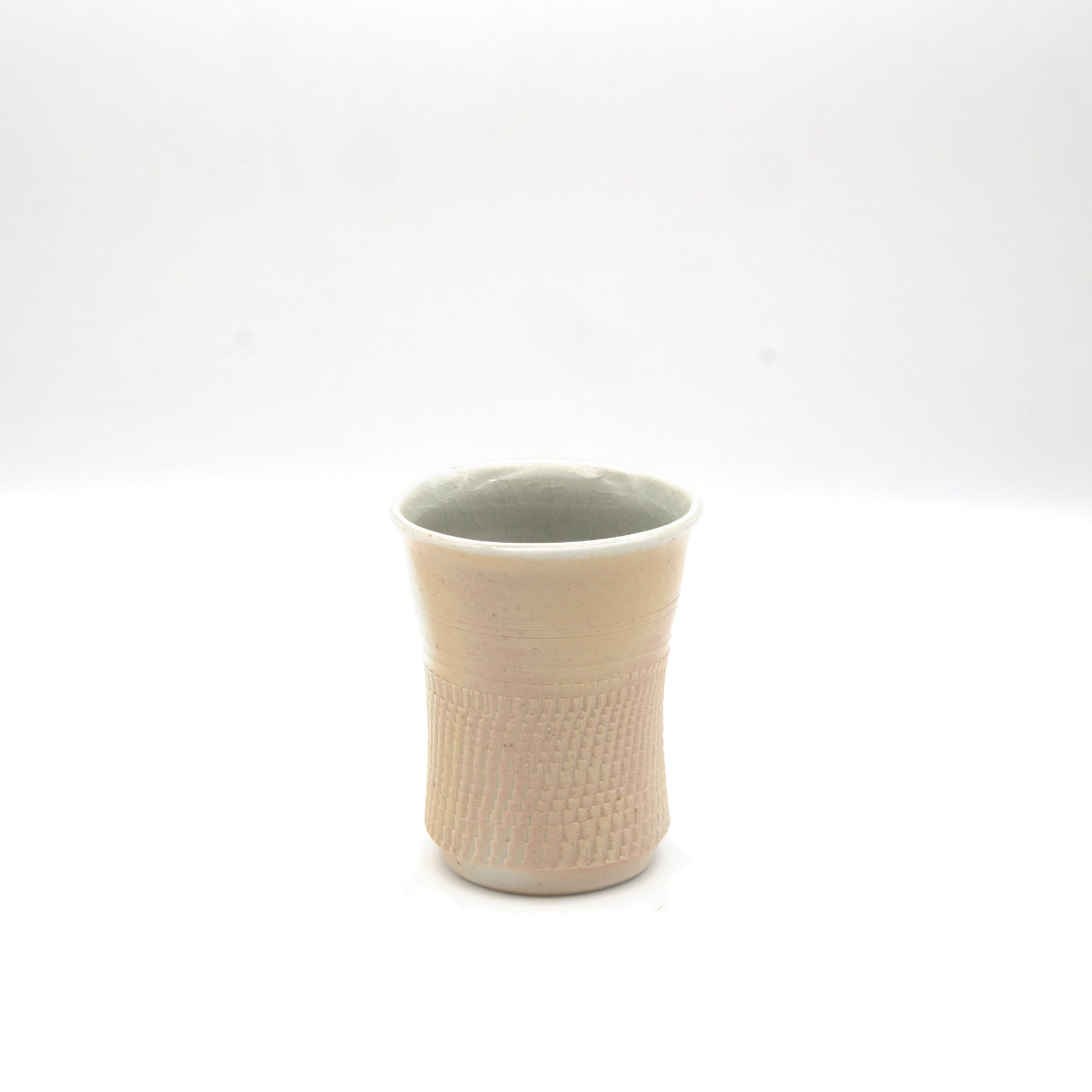 ユアン・クレイグ 藺草火襷ビール呑 豆 - 酒器 | 益子焼 陶庫