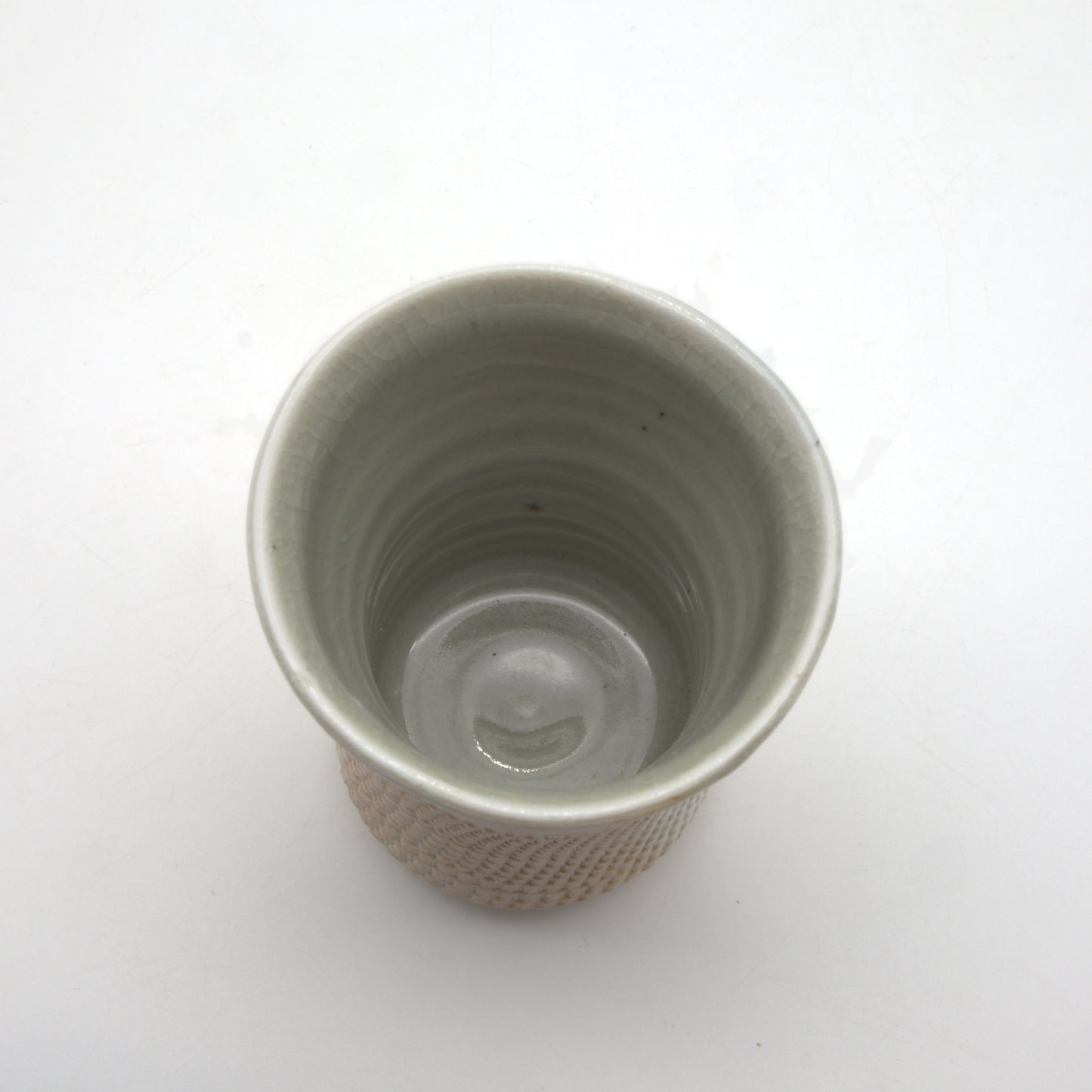 ユアン・クレイグ 藺草火襷ビール呑 豆 - 酒器 | 益子焼 陶庫