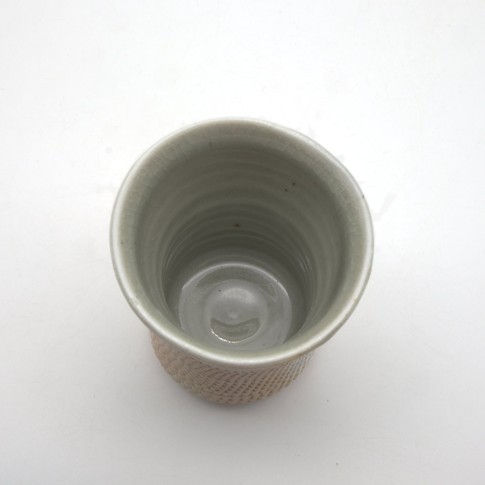 ユアン・クレイグ 藺草火襷ビール呑 豆 - 酒器 | 益子焼 陶庫