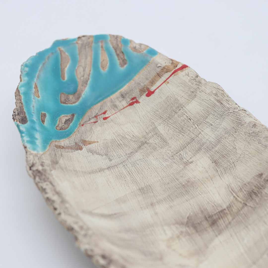 【沼野秀章】刻ム音 舟皿