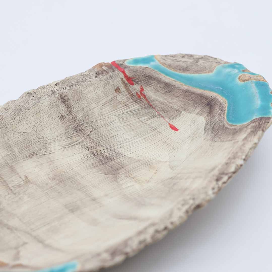 【沼野秀章】刻ム音 舟皿