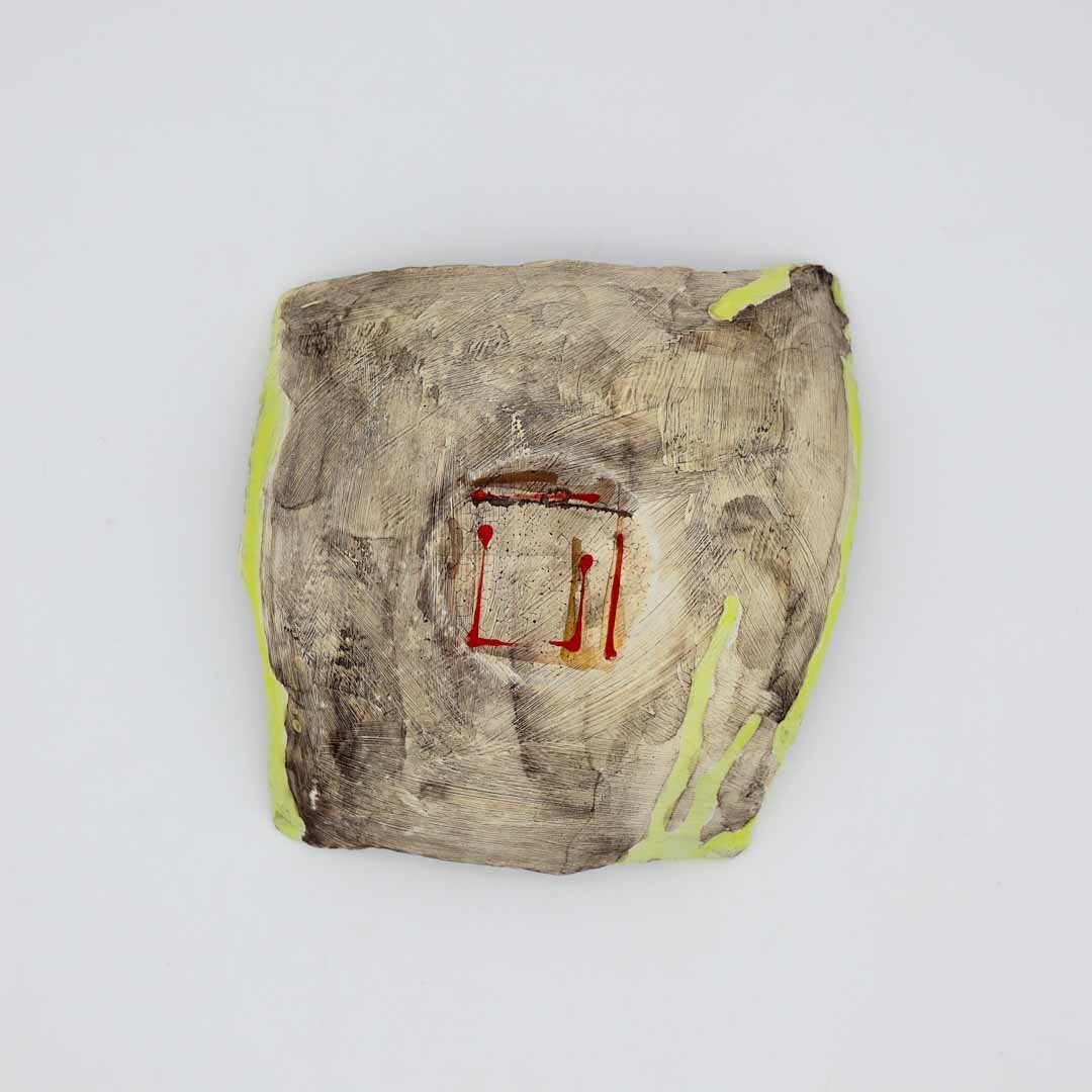 【沼野秀章】刻ム音 角皿