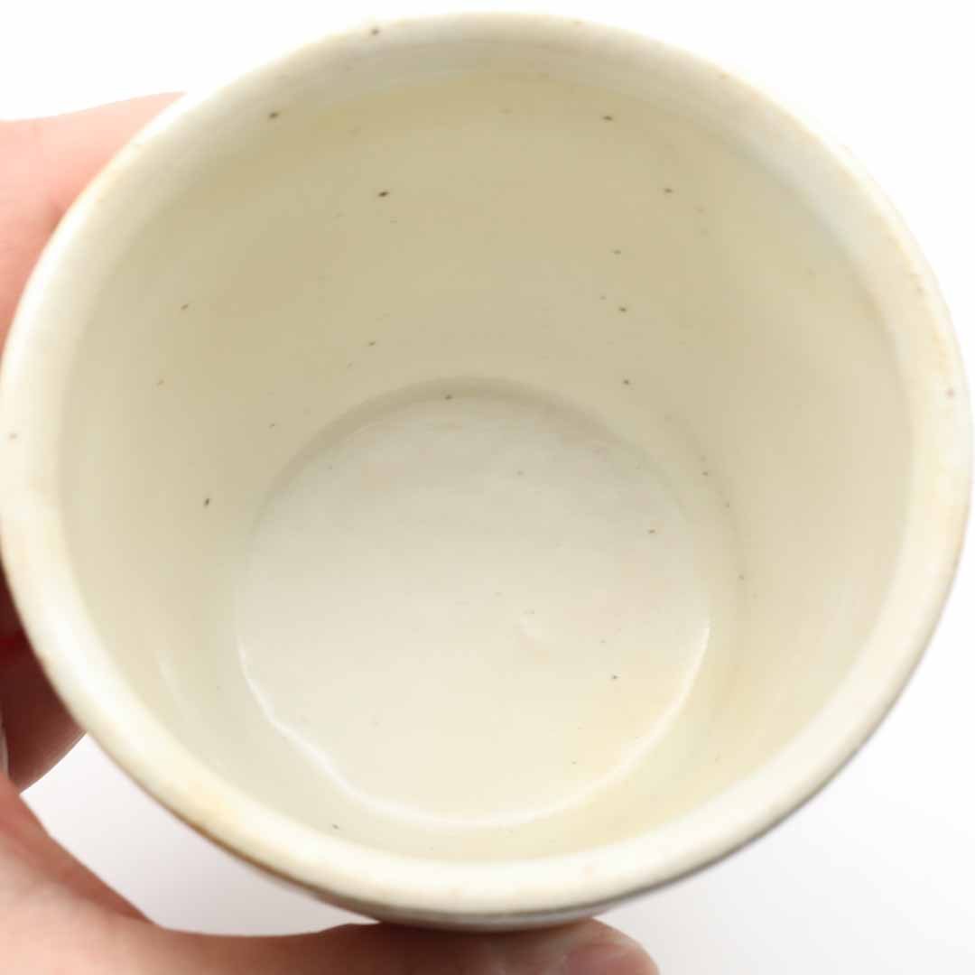 南雲英則 粉引蕎麦猪口 - カップ・湯呑・猪口 | 益子焼 陶庫