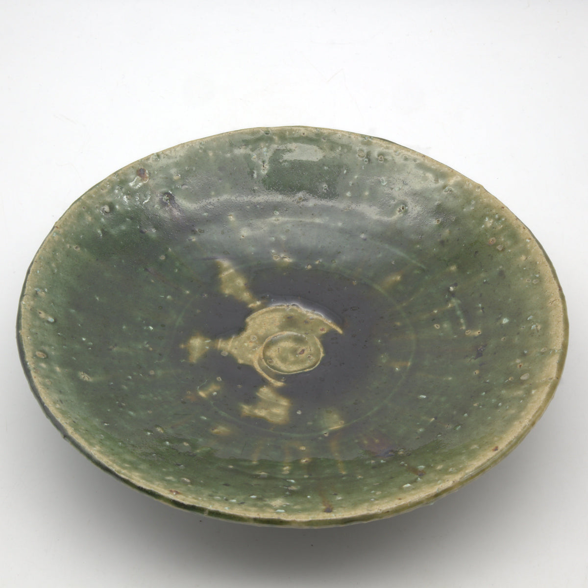 樽見浩 オリベ皿 - 丸皿 | 益子焼 陶庫