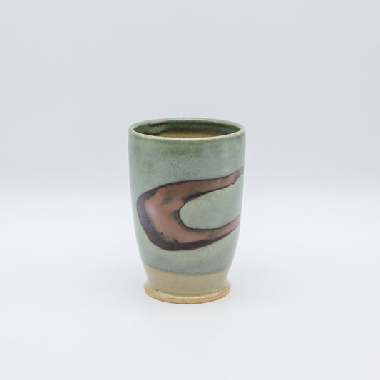 [Masataka Otsuka] Celadon glaze free cup