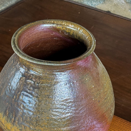 [Iwami Shinsuke] Yakishime pot