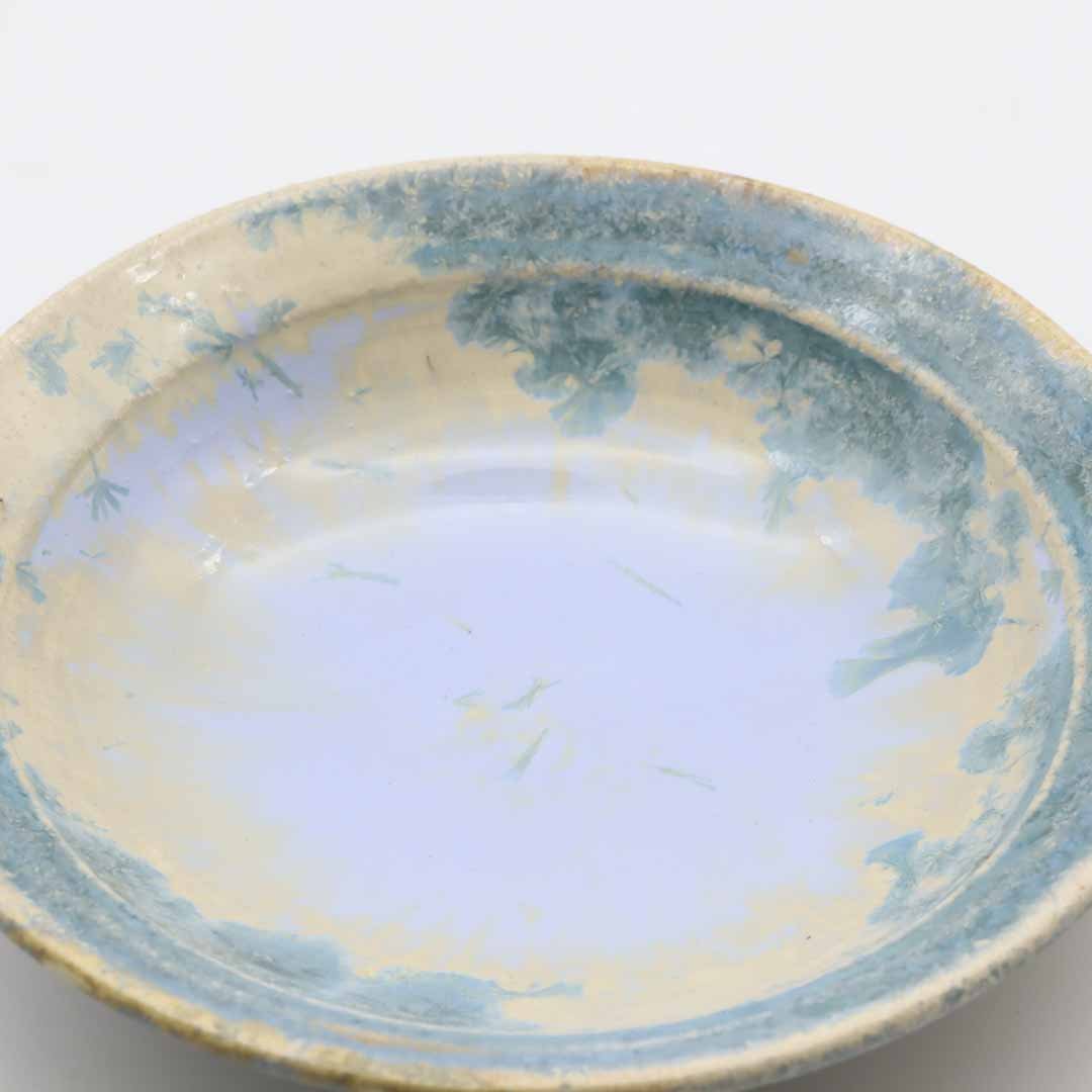 三田和実 煎茶カップ＆ソーサー 青 - カップ・湯呑・猪口 | 益子焼 陶庫