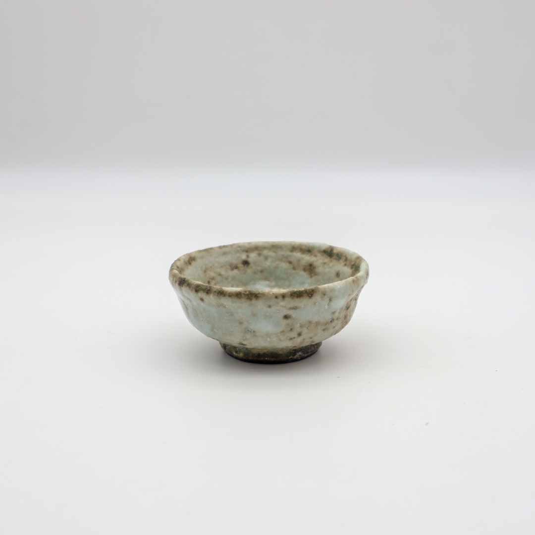 【水野正善】白釉ぐい呑