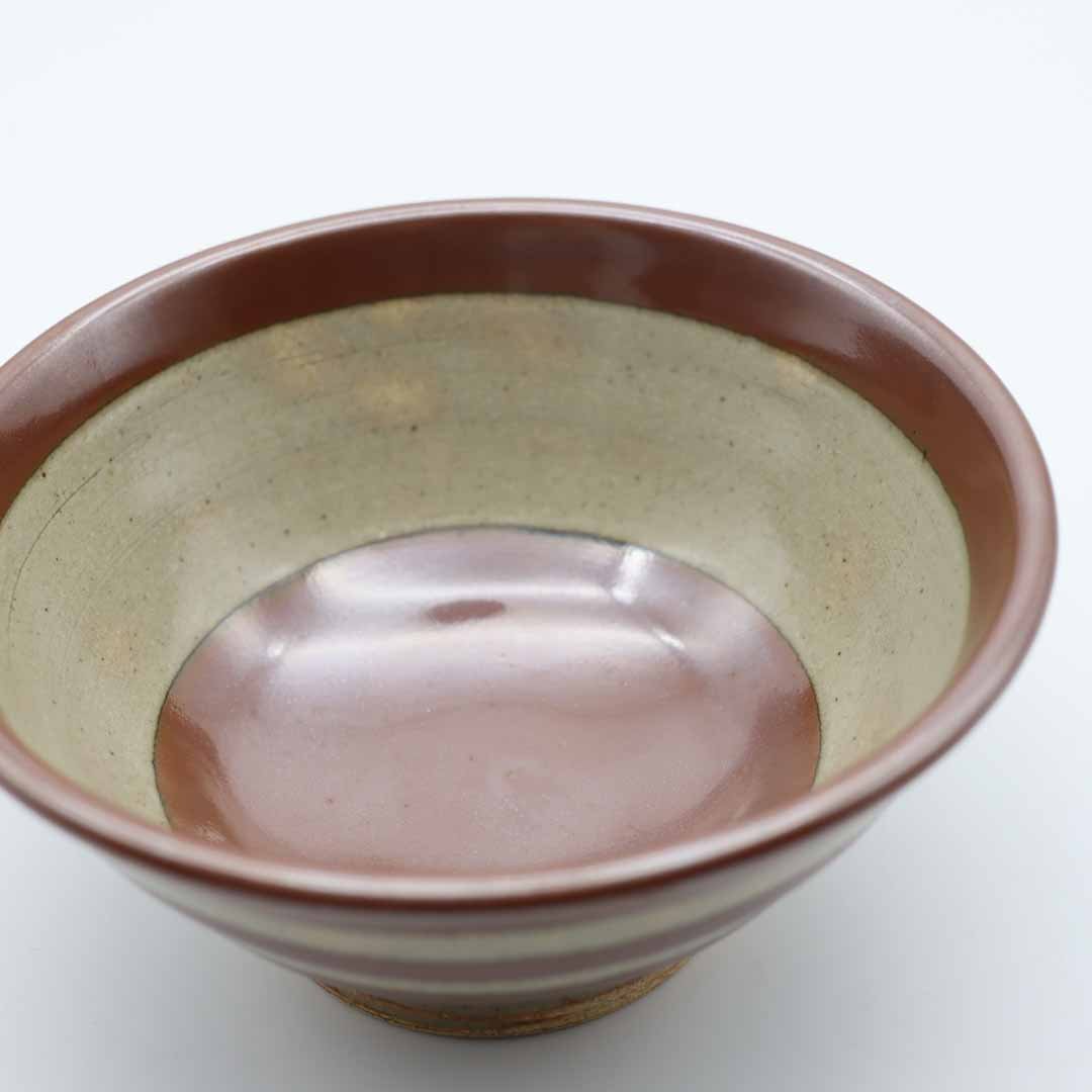 【大塚雅淑】飯碗大_柿釉