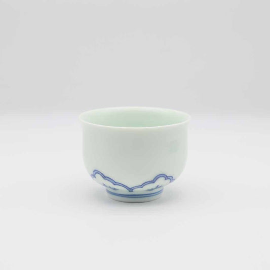 おおむら美土里 染付蓮弁文煎茶碗 - 茶器・コーヒー・ティー | 益子焼 陶庫