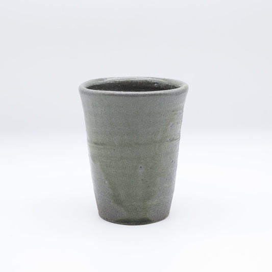 岩見晋介 焼〆フリーカップ - カップ・湯呑・猪口 | 益子焼 陶庫