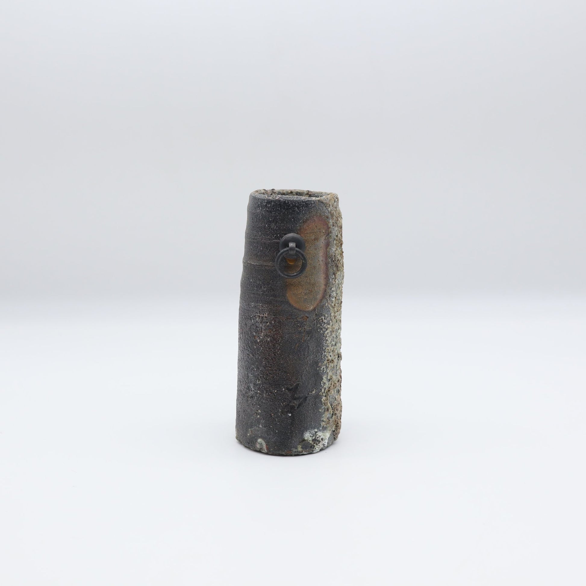岩見晋介 掛花入筒 - 花器・壺 | 益子焼 陶庫