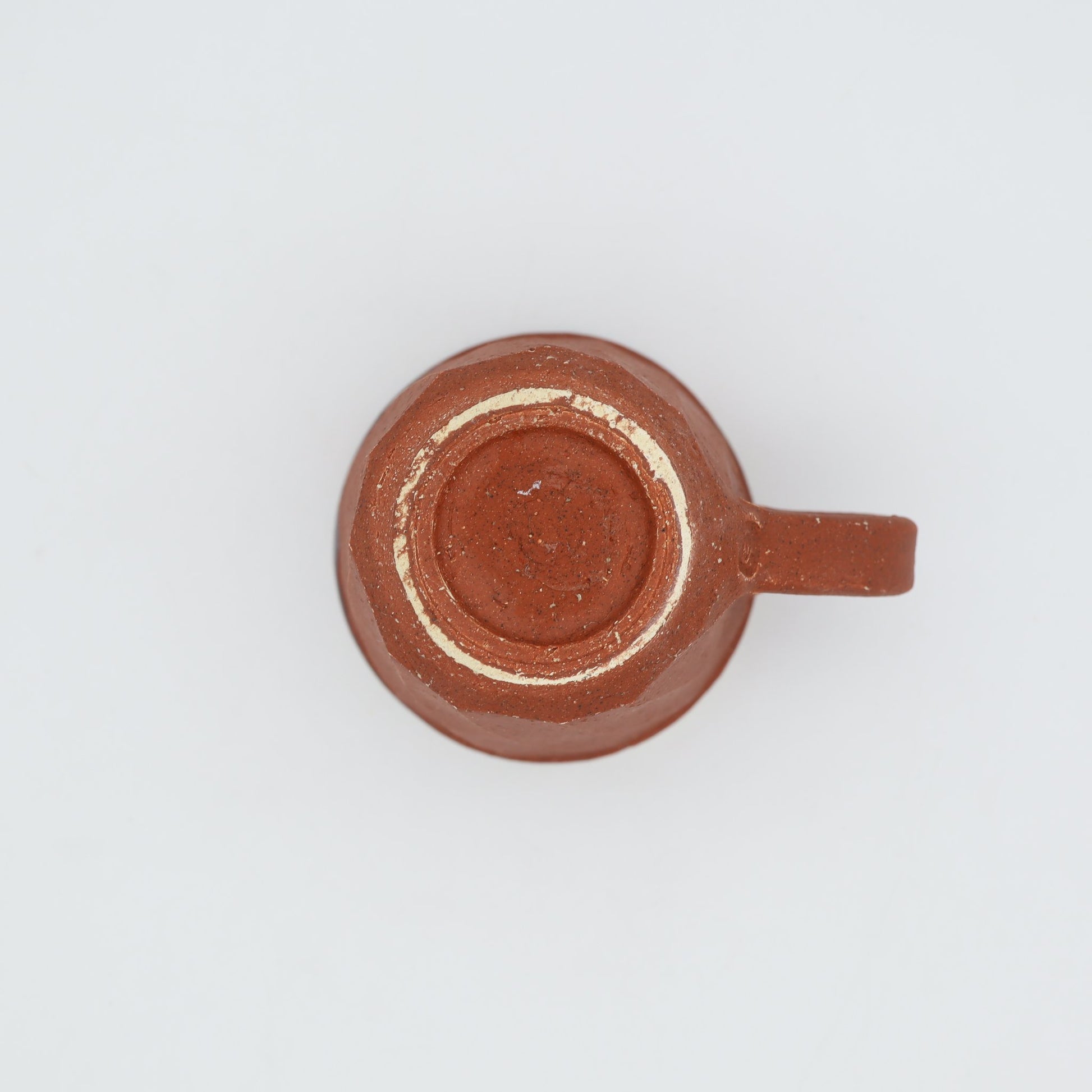 小峰尚 赤化粧面取マグカップ - マグカップ・スープカップ | 益子焼 陶庫